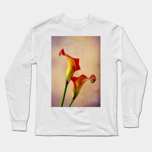 Lovely pair of Calla lilies Long Sleeve T-Shirt